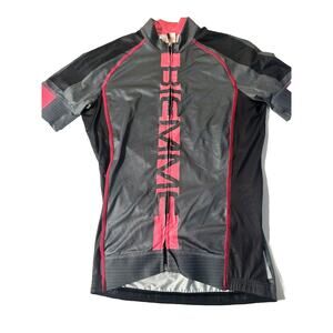 B3mme Bicycle Jersey Made In Italy Pink/grey Women Size Small